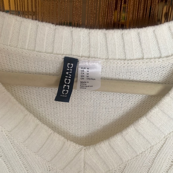 H&M White New York Sweater - Picture 2 of 2